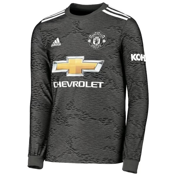 Thailandia Maglia Manchester United Away ML 20/21 Nero